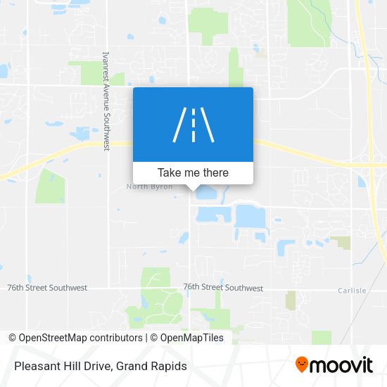 Pleasant Hill Drive map