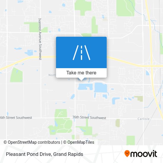 Mapa de Pleasant Pond Drive