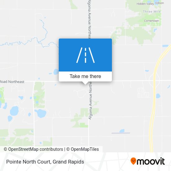 Pointe North Court map