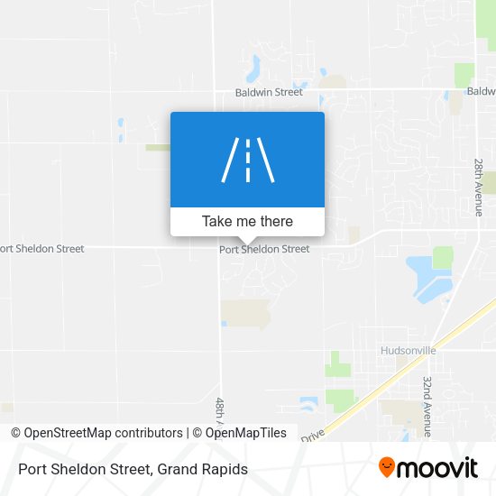 Mapa de Port Sheldon Street