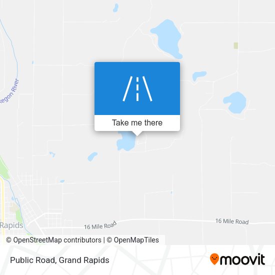 Mapa de Public Road