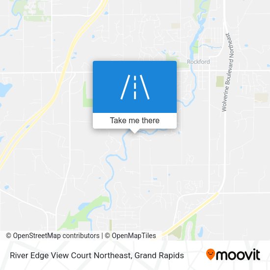 Mapa de River Edge View Court Northeast