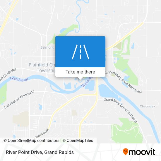 River Point Drive map
