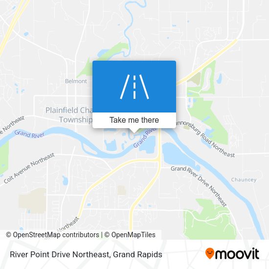 Mapa de River Point Drive Northeast