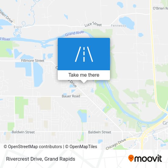 Mapa de Rivercrest Drive