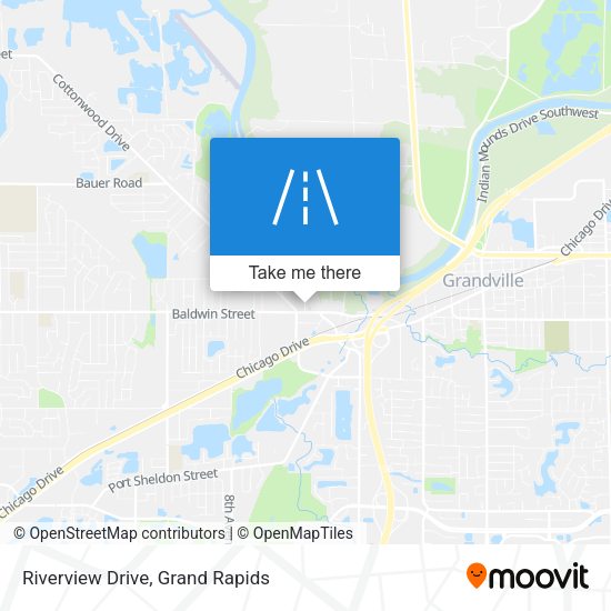 Riverview Drive map