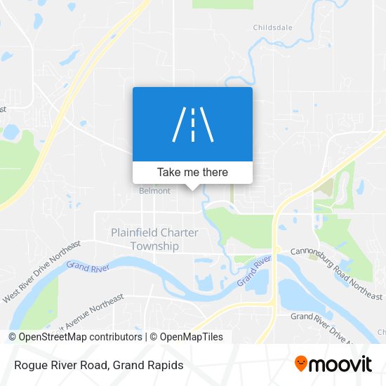 Mapa de Rogue River Road