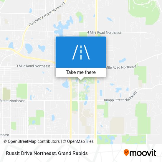 Russit Drive Northeast map