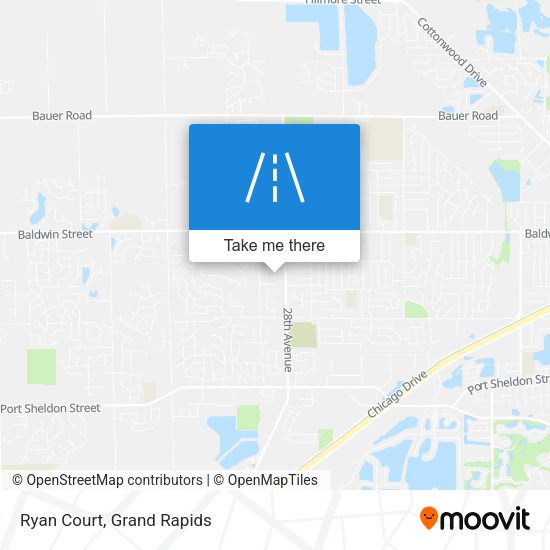 Mapa de Ryan Court