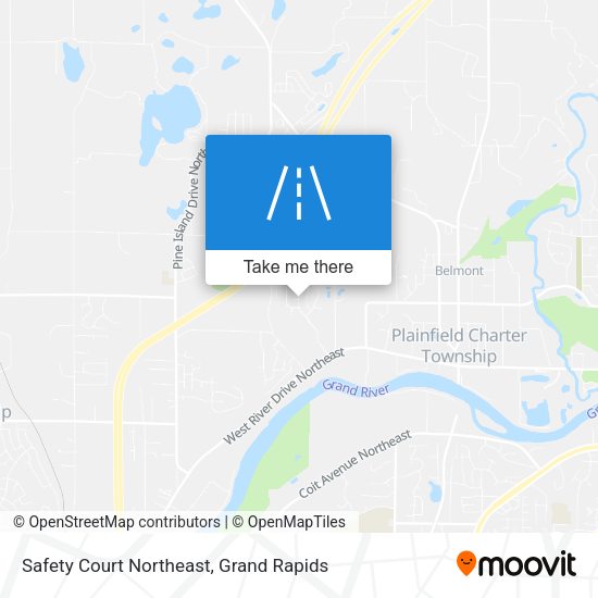 Mapa de Safety Court Northeast