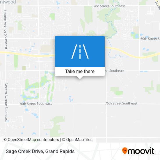 Sage Creek Drive map