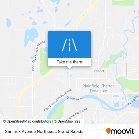 Mapa de Samrick Avenue Northeast