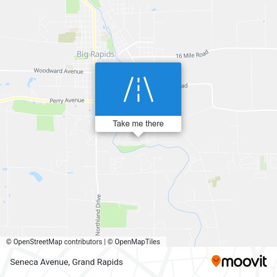 Mapa de Seneca Avenue