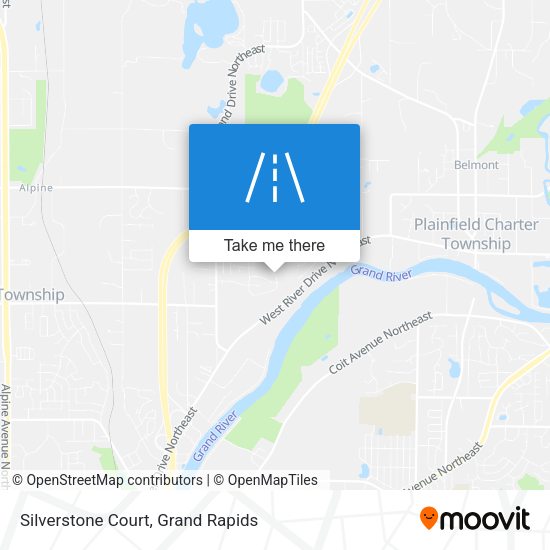 Silverstone Court map