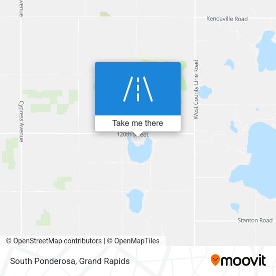Mapa de South Ponderosa