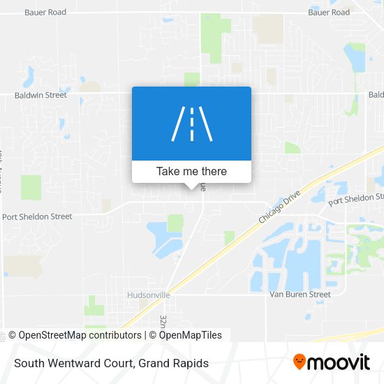 South Wentward Court map