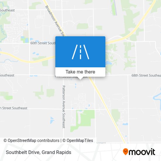 Southbelt Drive map