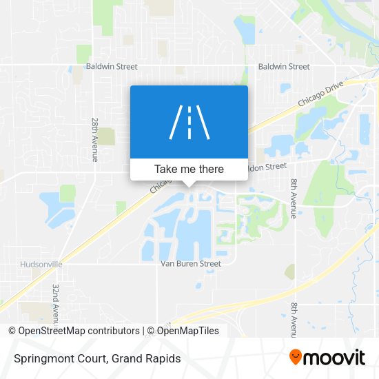 Springmont Court map