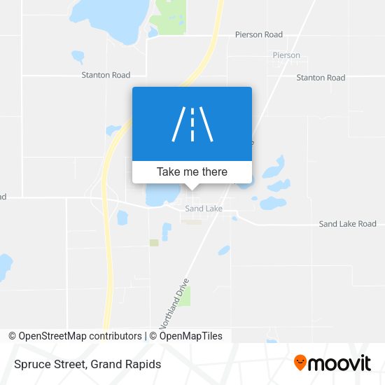 Mapa de Spruce Street