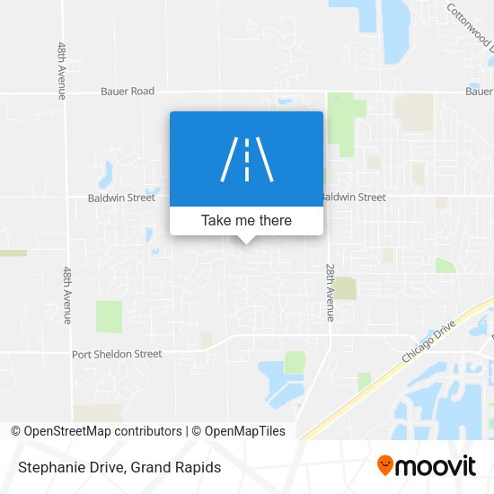 Stephanie Drive map