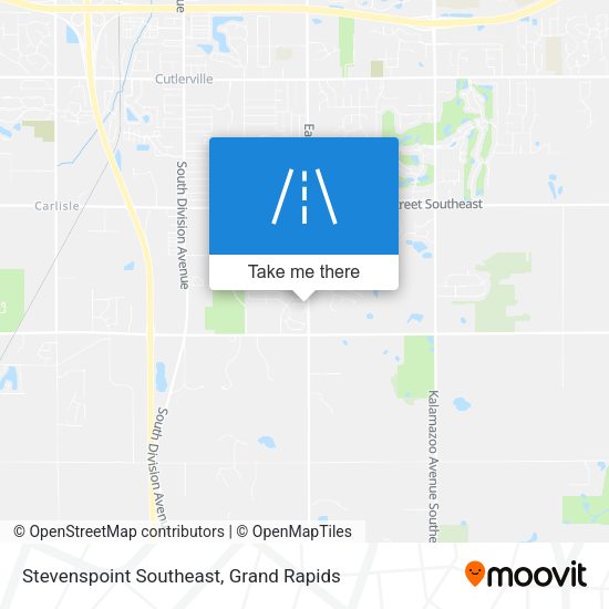 Stevenspoint Southeast map