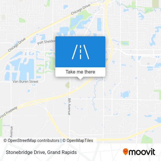 Mapa de Stonebridge Drive