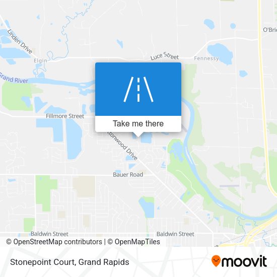 Stonepoint Court map