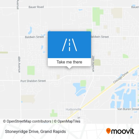 Stoneyridge Drive map