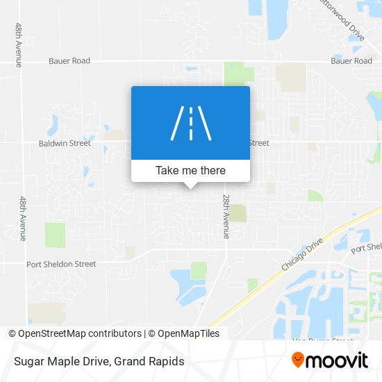 Sugar Maple Drive map