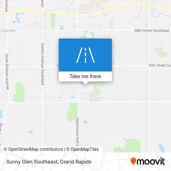 Sunny Glen Southeast map