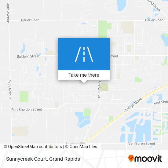 Mapa de Sunnycreek Court