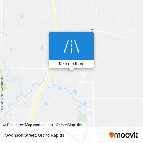 Swanson Street map