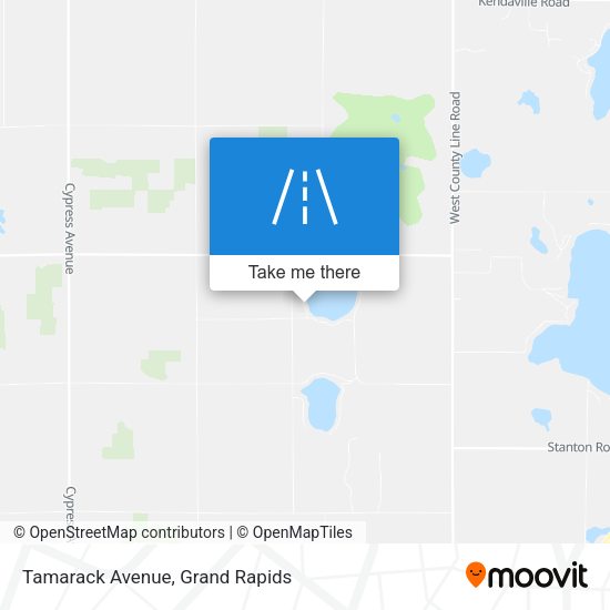 Mapa de Tamarack Avenue