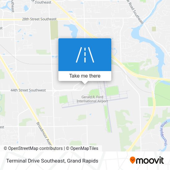 Mapa de Terminal Drive Southeast