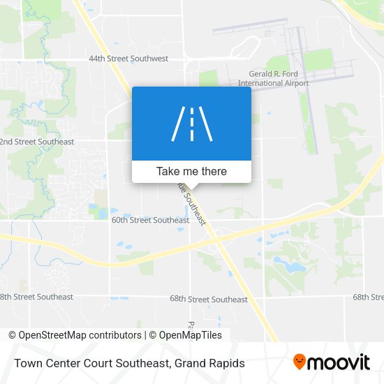 Town Center Court Southeast map