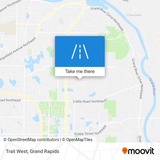 Mapa de Trail West