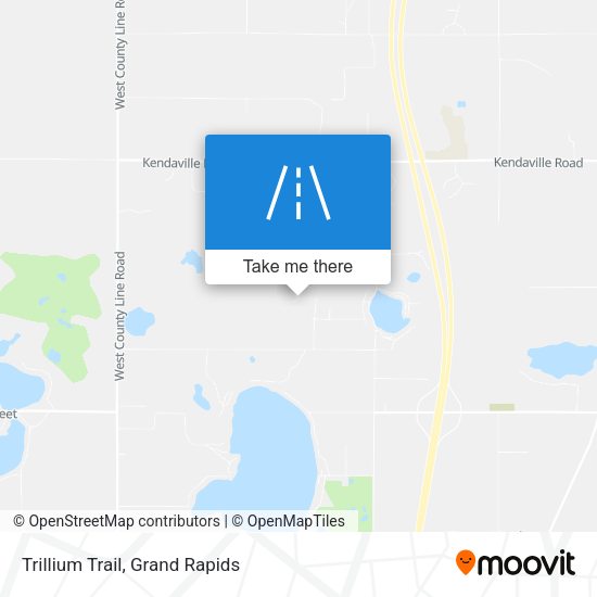 Mapa de Trillium Trail