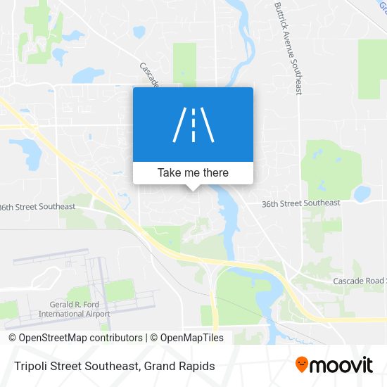 Mapa de Tripoli Street Southeast
