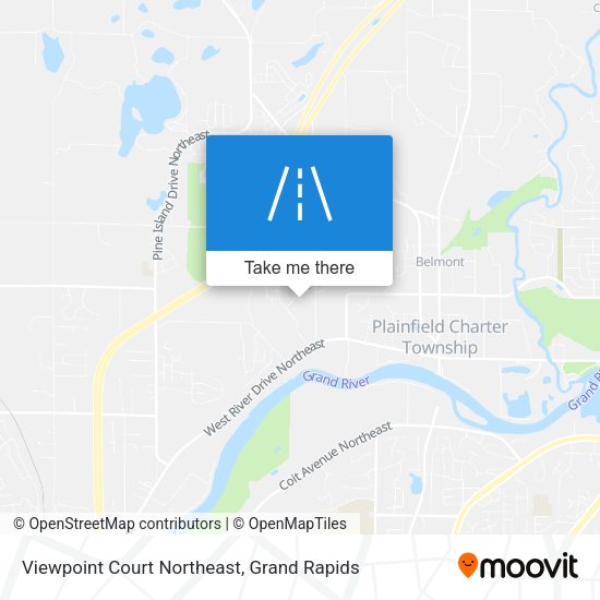 Mapa de Viewpoint Court Northeast
