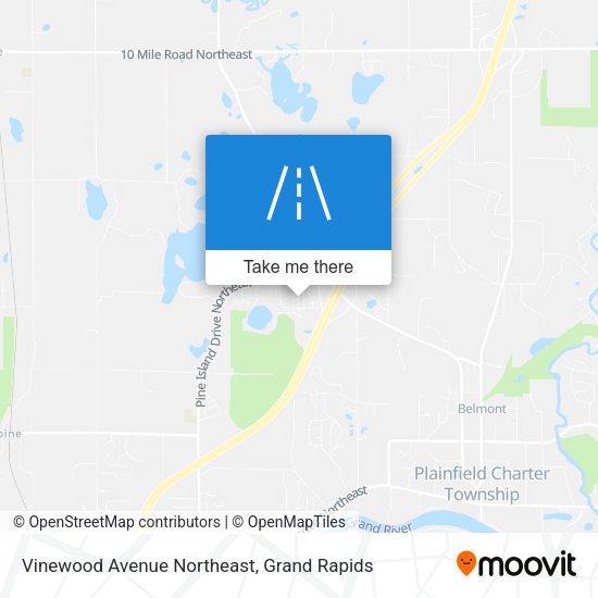 Mapa de Vinewood Avenue Northeast