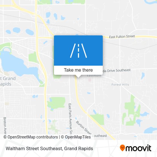Mapa de Waltham Street Southeast
