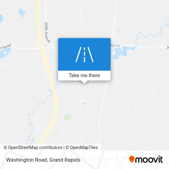 Washington Road map