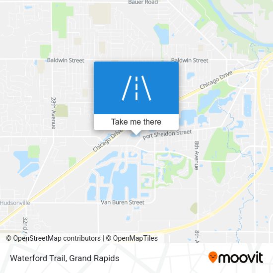 Mapa de Waterford Trail