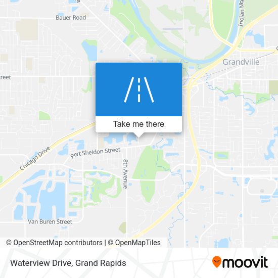 Waterview Drive map