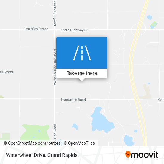 Mapa de Waterwheel Drive