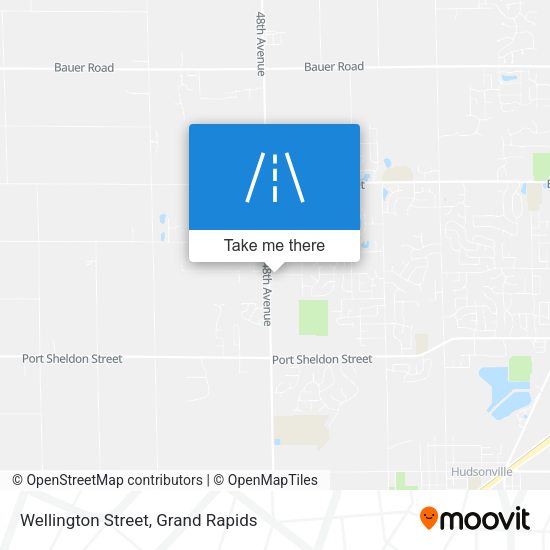 Wellington Street map