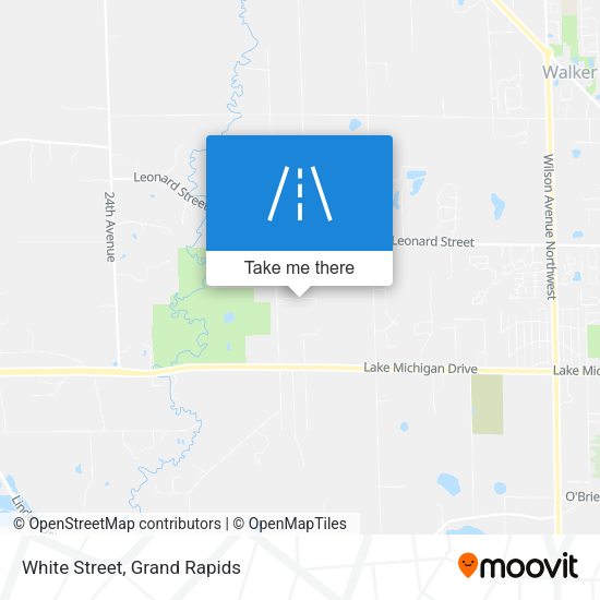 Mapa de White Street