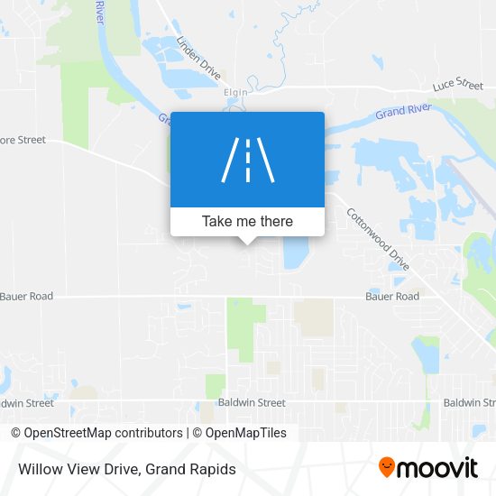 Mapa de Willow View Drive