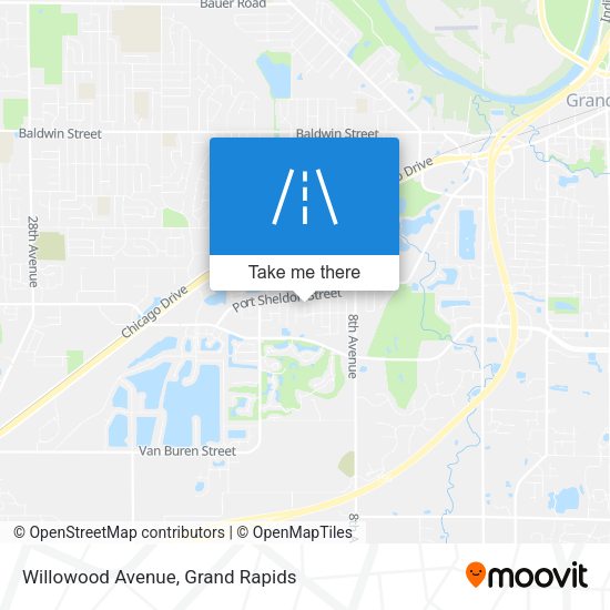 Mapa de Willowood Avenue