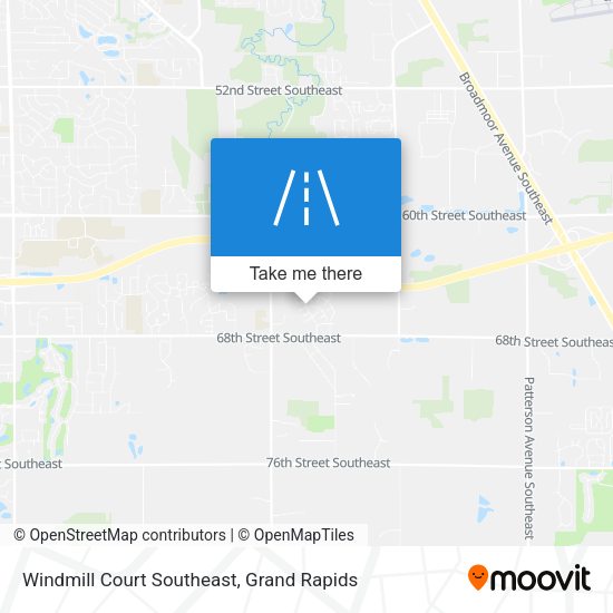 Windmill Court Southeast map